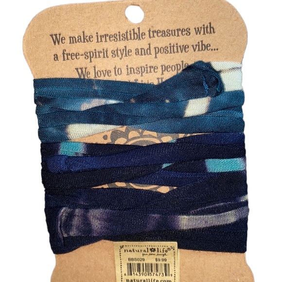 NEW tie dye boho hair bands - Picture 3 of 7